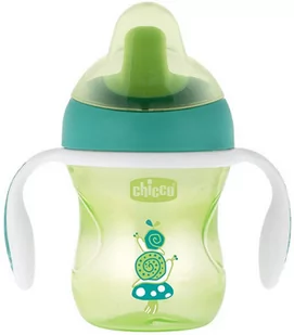 Chicco Chicco Kubek Niekapek z Ustnikiem 6m+ Kubek Chicco z twardym ustnikiem 200 ml TOW008449 - Kubki dla dzieci - miniaturka - grafika 4