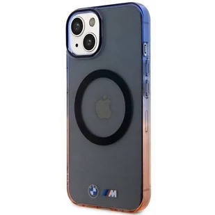 Etui BMW BMHMP14SHTGE iPhone 14 6.1" szary/grey hardcase Gradient Bumper MagSafe - Etui i futerały do telefonów - miniaturka - grafika 2
