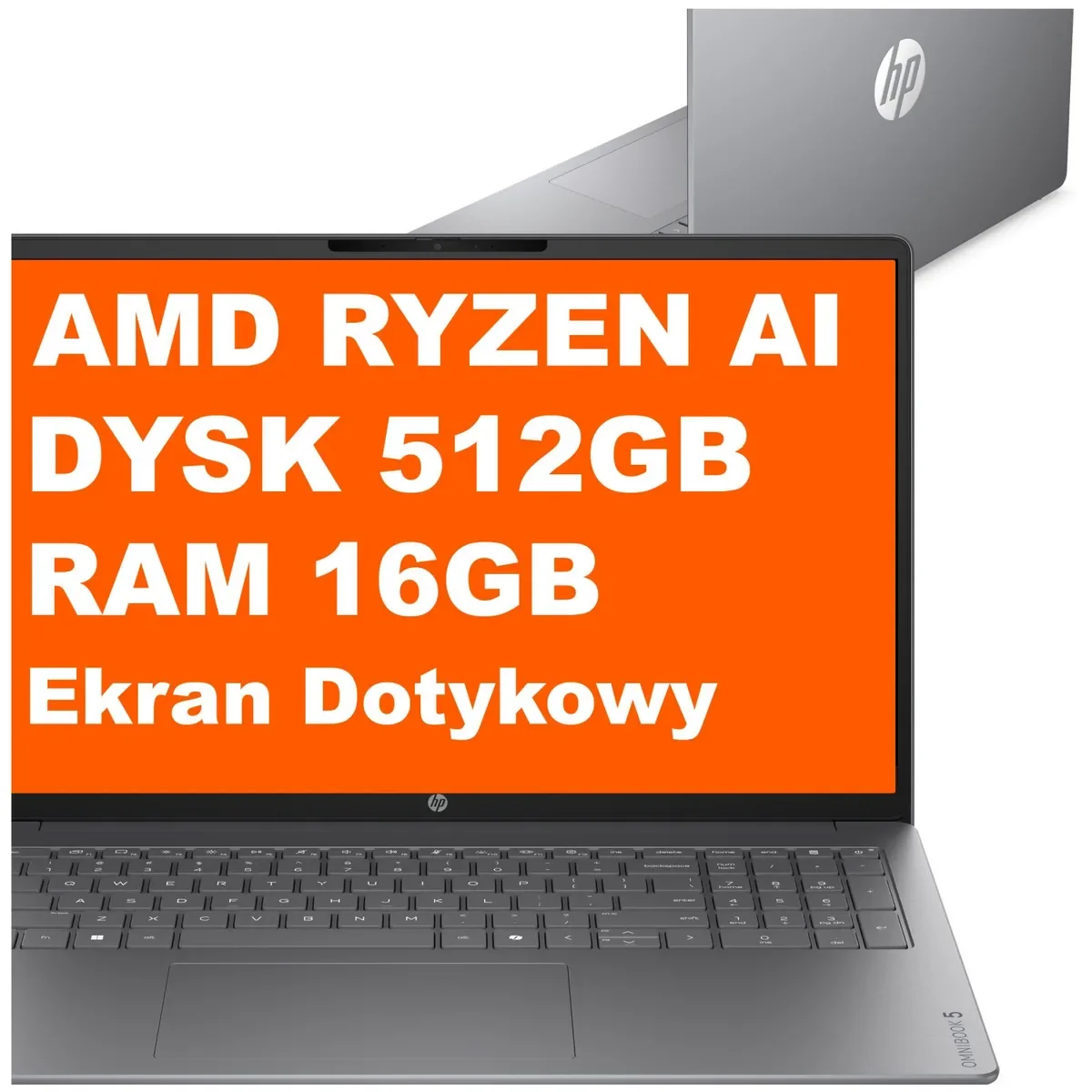 HP OmniBook 5 16-cg0059wm / CW5L8UA / AMD Ryzen AI / 16GB / 512GB / AMD Radeon / 16