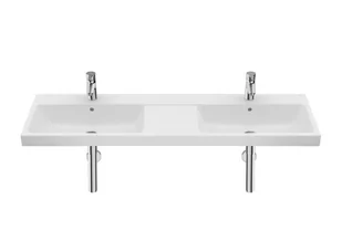 Roca Gap Umywalka wisząca podwójna 140x46 cm biała A3270MU000 - Umywalki - miniaturka - grafika 1
