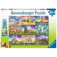 Puzzle - Ravensburger Puzzle dla dzieci 2D Monumentalne budynki 200 elementów GXP-811797 - miniaturka - grafika 1