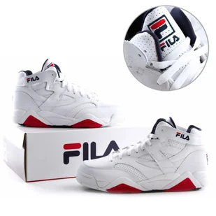 Buty Fila męskie wysokie białe sneakersy r. 41 - Sneakersy męskie - miniaturka - grafika 1
