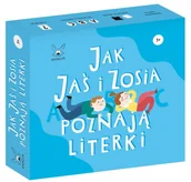 Gry planszowe - Kangur Jak Jaś i Zosia poznają literki - miniaturka - grafika 1