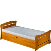 Łóżka dla dzieci i młodzieży - Łóżko Podwójne z Pojemnikiem 90 x 200 + 90 x 197 Patryk 2 Dolmar Sosna Naturalna - miniaturka - grafika 1