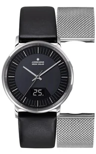 Zegarek Zegarek Junghans 56/4220.00 Milano Mega Solar - - Zegarki męskie - miniaturka - grafika 2