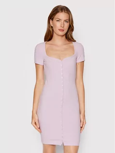 Sukienki - Guess Sukienka codzienna WBGK01 KB9E2 Różowy Slim Fit - grafika 1