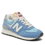 Półbuty męskie - Sneakersy New Balance U574RCA Niebieski - miniaturka - grafika 1