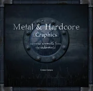 Książki o kulturze i sztuce - Metal & hardcore garphics - miniaturka - grafika 1