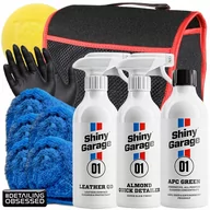 Kosmetyki samochodowe - KOSMETYKI SAMOCHODOWE ZESTAW SHINY GARAGE + TORBA - miniaturka - grafika 1