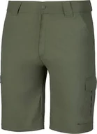 Spodnie sportowe męskie - Hi-Tec SZORTY IBG LOOP 1/2 OLIVE GREEN M - miniaturka - grafika 1