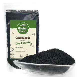CZARNUSZKA NASIONA 200g KMIN CZARNY NATURALNY - Ziarna i nasiona roślin strączkowych - miniaturka - grafika 1