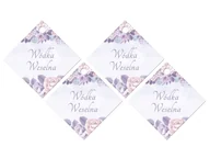 Wesele i ślub - Zawieszki z wstążeczką na wódkę weselną - 12 szt. - miniaturka - grafika 1