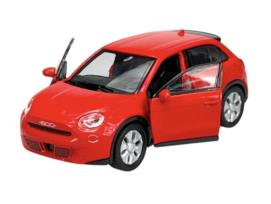 WELLY NEW FIAT 600E CZERWONY 1:34 SAMOCHÓD NOWY METALOWY MODEL