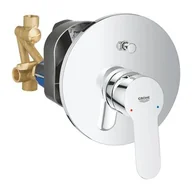 Baterie wannowe i prysznicowe - Grohe BauEdge - Podtynkowa bateria wannowa z korpusem, chrom 29079000 - miniaturka - grafika 1