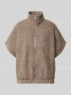 Płaszcze męskie - Kamizelka ze stójką i wpuszczanymi kieszeniami - miniaturka - grafika 1