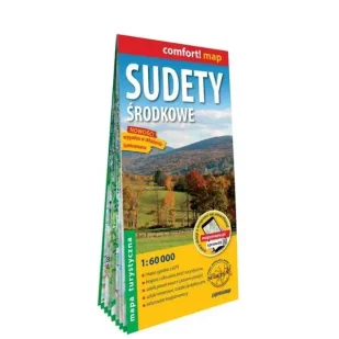 Comfort! map Sudety Środkowe 1:60 000 w.2023 - praca zbiorowa - Atlasy i mapy - miniaturka - grafika 1