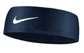 Ozdoby do włosów - Opaska na głowę NIKE Dri-FIT FURY dark blue - miniaturka - grafika 1