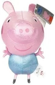 Hasbro Peppa Pig Glitter George 25cm plusz - Maskotki i pluszaki - miniaturka - grafika 1
