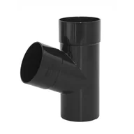 Rynny i akcesoria - Trójnik S130 100 x 100 x 67 grafitowy - miniaturka - grafika 1