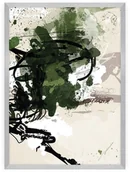 Obrazy i zdjęcia - Dekoria Plakat Abstract Lines I 30 x 40 cm Ramka Srebrna 219B-000-52 - miniaturka - grafika 1