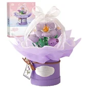 Klocki - Klocki plastikowe QBI Świecąca kula Fiołki 1081299 - miniaturka - grafika 1