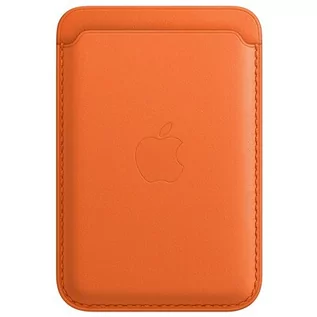 Portfele - Skórzany portfel APPLE MagSafe do iPhone 12/13/14 Pomarańczowy | DARMOWY TRANSPORT! Bezpłatny transport | Raty - grafika 1