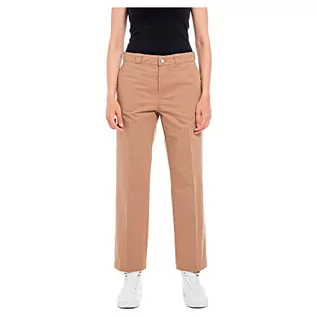 Spodnie damskie - Replay Damskie spodnie W8812A, 616 Light Brown, 26, 616 Light Brown, 26W - grafika 1