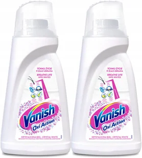 Vanish Bezchlorowy Odplamiacz Do Białych Tkanin 1L - Środki do prania - miniaturka - grafika 1
