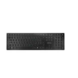 CHERRY KW 9100 SLIM klawiatura RF Wireless + Bluetooth Czarny JK-9100CS-2 - Klawiatury - miniaturka - grafika 1