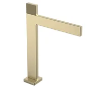 Baterie umywalkowe - Bateria umywalkowa wysoka złota Vegas Valvex - miniaturka - grafika 1