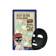 Maseczki do twarzy - Dewytree Dewytree Maseczki Black Mask Deep Detox 30.0 g - miniaturka - grafika 1