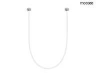 Lampy sufitowe - MOOSEE lampa wisząca LASSO 500 Smart srebrna - miniaturka - grafika 1