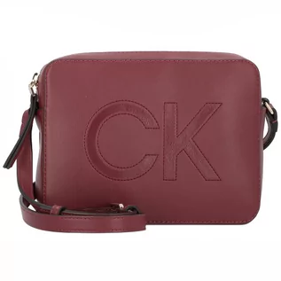 Torebki damskie - Calvin Klein Torebka na ramię 20 cm red K60K608894-XCU - grafika 1