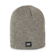 Czapki męskie - Czapka CATerpillar Logo Knit 1120038-004 Dark Heather Grey GREY - miniaturka - grafika 1