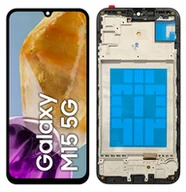 Części serwisowe do telefonów - WYŚWIETLACZ EKRAN LCD DO SAMSUNG GALAXY M15 5G OLED RAMKA SM-M156B M156B - miniaturka - grafika 1