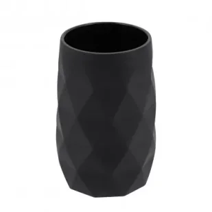 Tendance Kubek łazienkowy Lorantos Black - Pojemniki łazienkowe - miniaturka - grafika 1