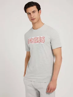 Koszulki męskie - GUESS T-Shirt Z Logo 7628067739423 - grafika 1