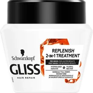 Schwarzkopf Gliss Total Repair Treatment Mask - maska do włosów 300 ml - Maski do włosów - miniaturka - grafika 1