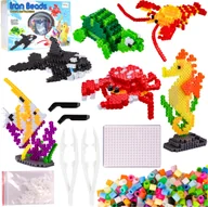 Prace ręczne dla dzieci - Koraliki Do Prasowania Ocean Wodne Zwierzęta 3000 Szt Wielowymiarowe 3D - miniaturka - grafika 1