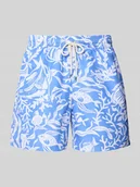 Kąpielówki męskie - Spodenki kąpielowe o kroju regular fit z tunelem model ‘TRAVELER’ - miniaturka - grafika 1