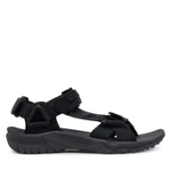 Sandały męskie - Sandały Jack Wolfskin Lakewood Ride Sandal M 4019021 Szary - miniaturka - grafika 1