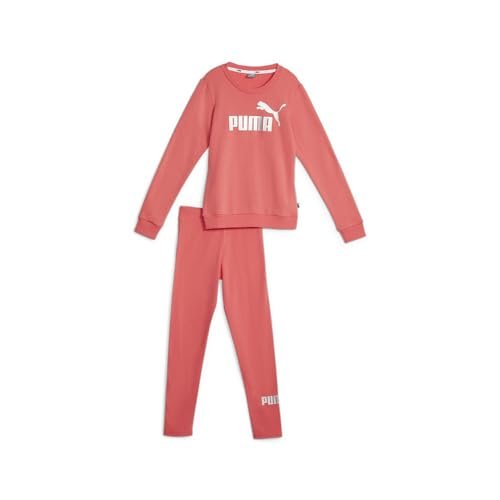 PUMA Dres marki Model Logo Crew FL & Legginsy Set G