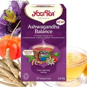 Herbata - Herbata Ziołowa Yogi Tea Ashwagandha Balance 17 szt Ashwagandha Acerola - miniaturka - grafika 1