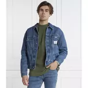 Kurtki męskie - CALVIN KLEIN JEANS Kurtka jeansowa | Regular Fit - miniaturka - grafika 1