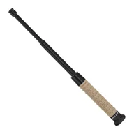 Pałki obronne - Pałka teleskopowa ESP Easy Lock Button Triangle End hartowana 16" Khaki/Black - miniaturka - grafika 1