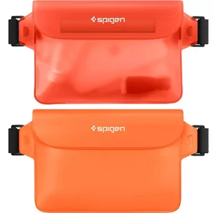 Etui wodoodporne Spigen A620 Universal Waterproof Waist Bag 2-Pack Sunset Orange - Etui i futerały do telefonów - miniaturka - grafika 2