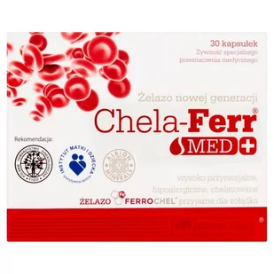 Olimp Labs Chela-Ferr Med Żywność specjalnego przeznaczenia medycznego 12 g (30 sztuk) - Witaminy i minerały - miniaturka - grafika 1