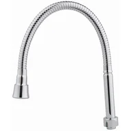 Akcesoria do armatury i ceramiki - Wylewka NOVEEN IWS100 Srebrny - miniaturka - grafika 1