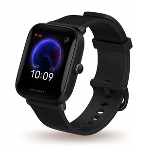 AmazFit Huami Bip U Pro Black Czarny - Smartwatch - miniaturka - grafika 1