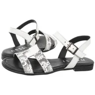 Sandały damskie - Sandały Białe 24632 (NE388-a) Nessi - miniaturka - grafika 1